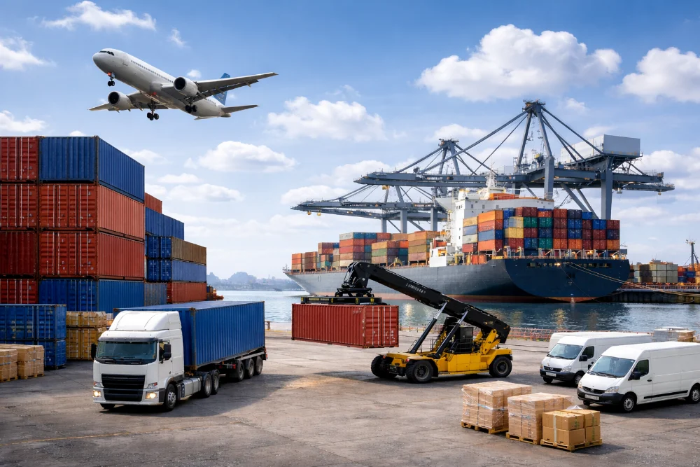 Rationalisation des cha&icirc;nes d'approvisionnement mondiales gr&acirc;ce au service de transport international de marchandises consolid&eacute;es