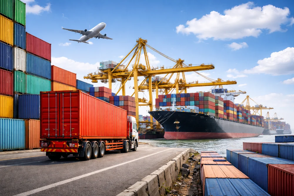 Service logistique complet pour le commerce entre les &Eacute;tats-Unis et la Chine et le transport transfrontalier